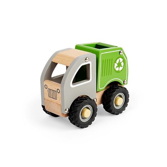 Holz-Recyclingwagen