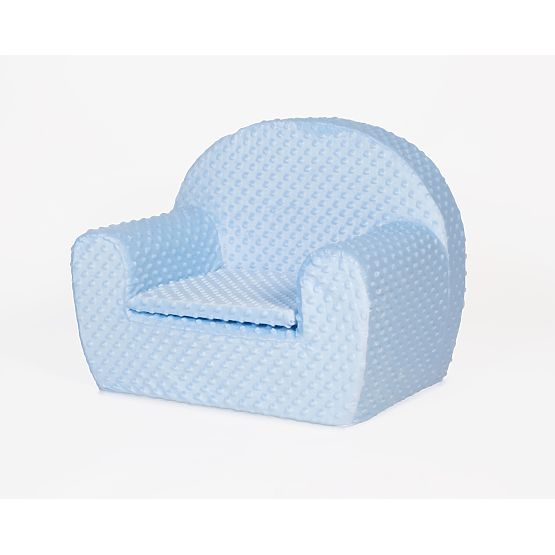 Kindersofa Minky - blau