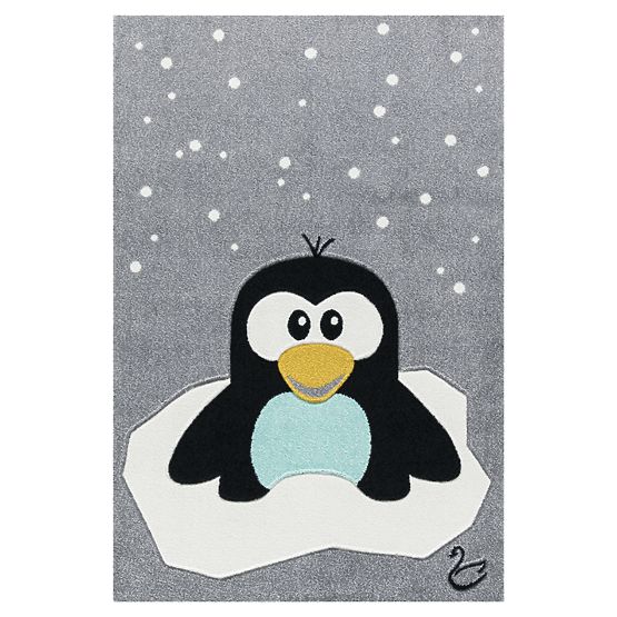 Kinderteppich Pinguin