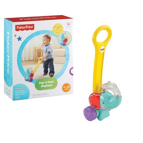 Laufspielzeug Fisher Price Elefant mit Bällen