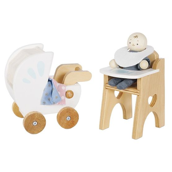 Le Toy Van Set Baby mit Zubehör