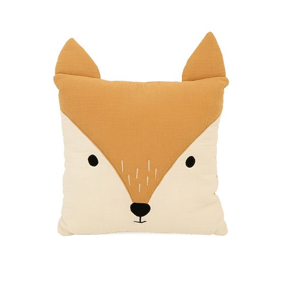 Musselin-Kissen Ourbaby 35x35 cm - Fuchs