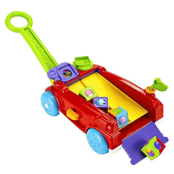 Schubkarren mit Würfeln Fisher Price