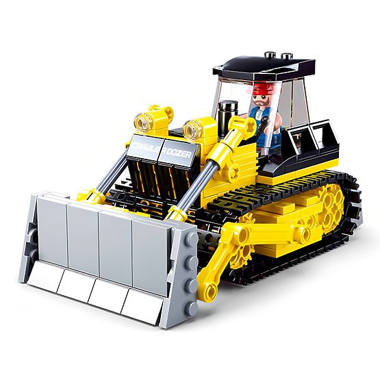 Sluban Town Baumeister M38-B0802 - Bulldozer