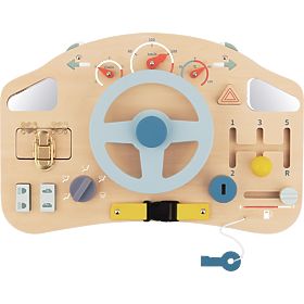 Aktivitätsbrett Sensorik-Brett - Auto mit Lenkrad, 2Kids Toys