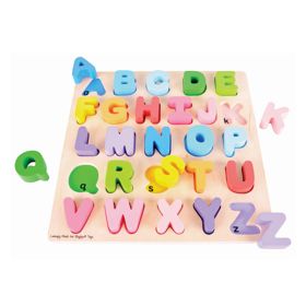 Großbuchstaben des Bigjigs Baby-Alphabets, Bigjigs Toys