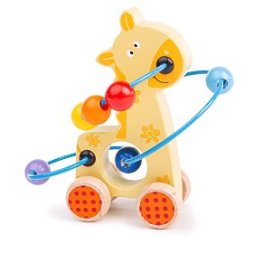 Bigjigs Baby-Giraffe-Labyrinth auf Rädern, Bigjigs Toys