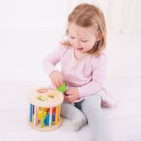 Bigjigs Baby Roller mit Formen, Bigjigs Toys