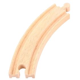 Bigjigs Rail Lange Rundschienen 17 cm 4 Stk, Bigjigs Rail