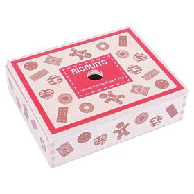 Bigjigs Toys Box mit Holzkeksen, Bigjigs Toys