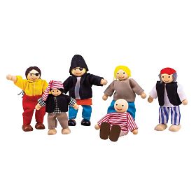 Bigjigs Toys Piraten Set 6-tlg