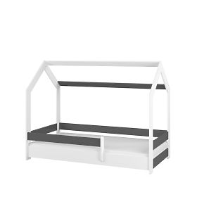 Hausbett Sofie 180x80 cm - grau