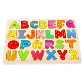 Holzpuzzle-Alphabet - Großbuchstaben, Lelin
