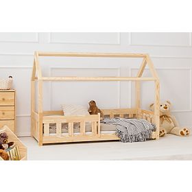 Kinderbett Hausbett Mila Classic mit Rausfallschutz