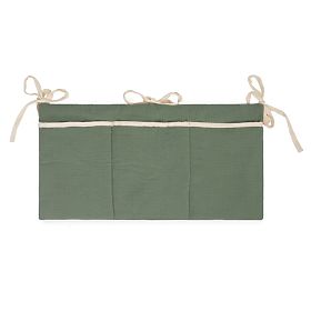 Musselin-Taschenorganizer Ourbaby 30x60 cm - grün