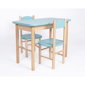 Set aus Tisch und Stühlen OURBABY babyblau, Ourbaby®