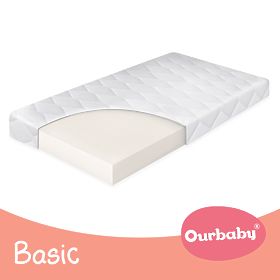 Schaummatratze BASIC - 160x70 cm, Ourbaby®