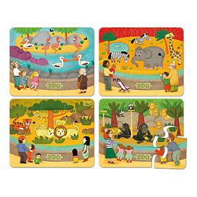 Vilac Holzpuzzle Zoo